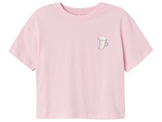 Name It parfait pink printed short t-shirt